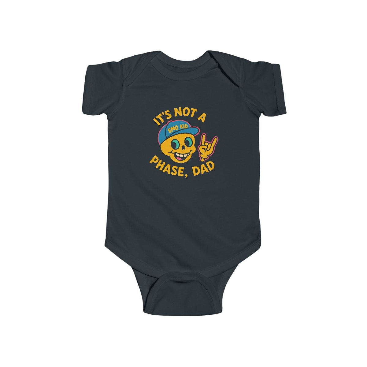 It's Not A Phase, Dad - Onesie CA Black / NB (0-3M)