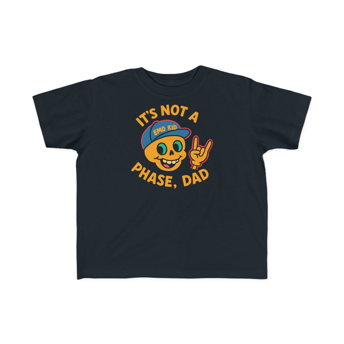 It's Not A Phase, Dad - Toddler Tee CA Black / 2T