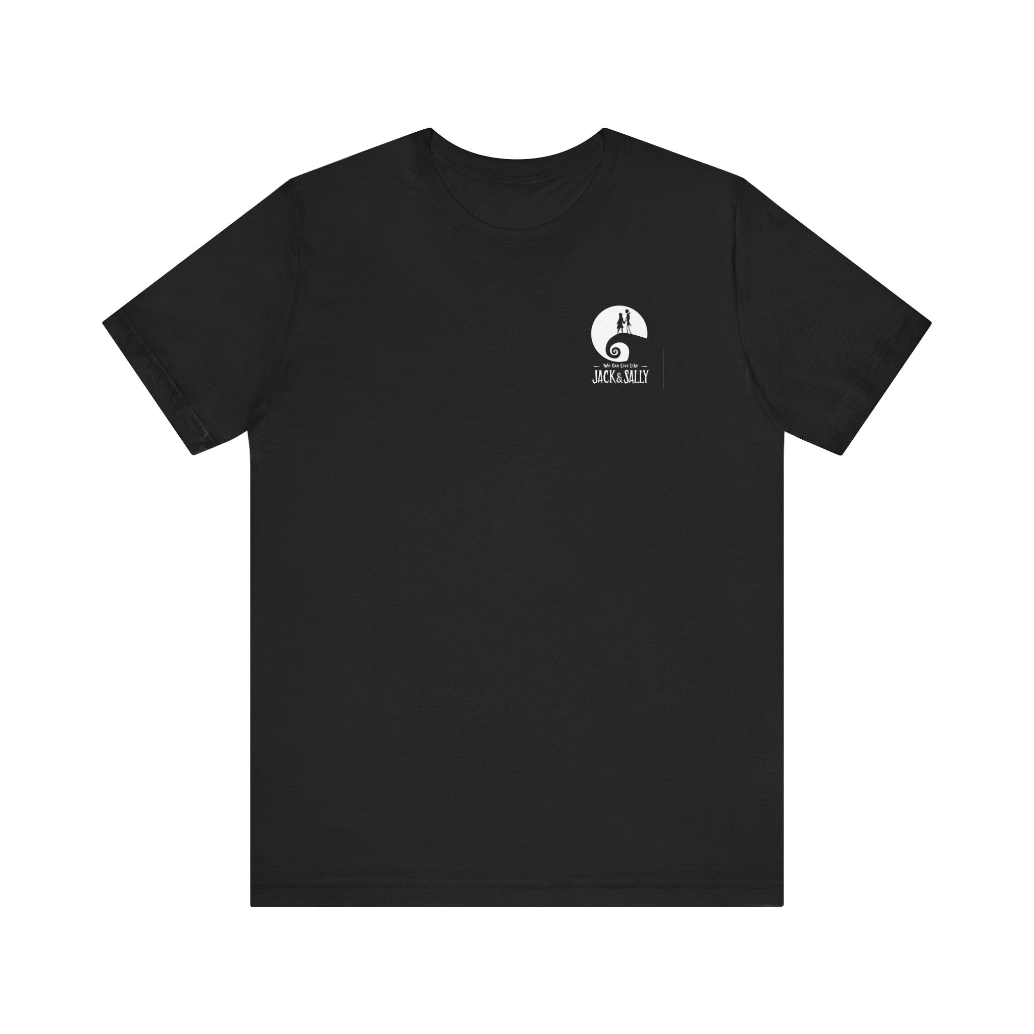 Jack & Sally Tee Black / S
