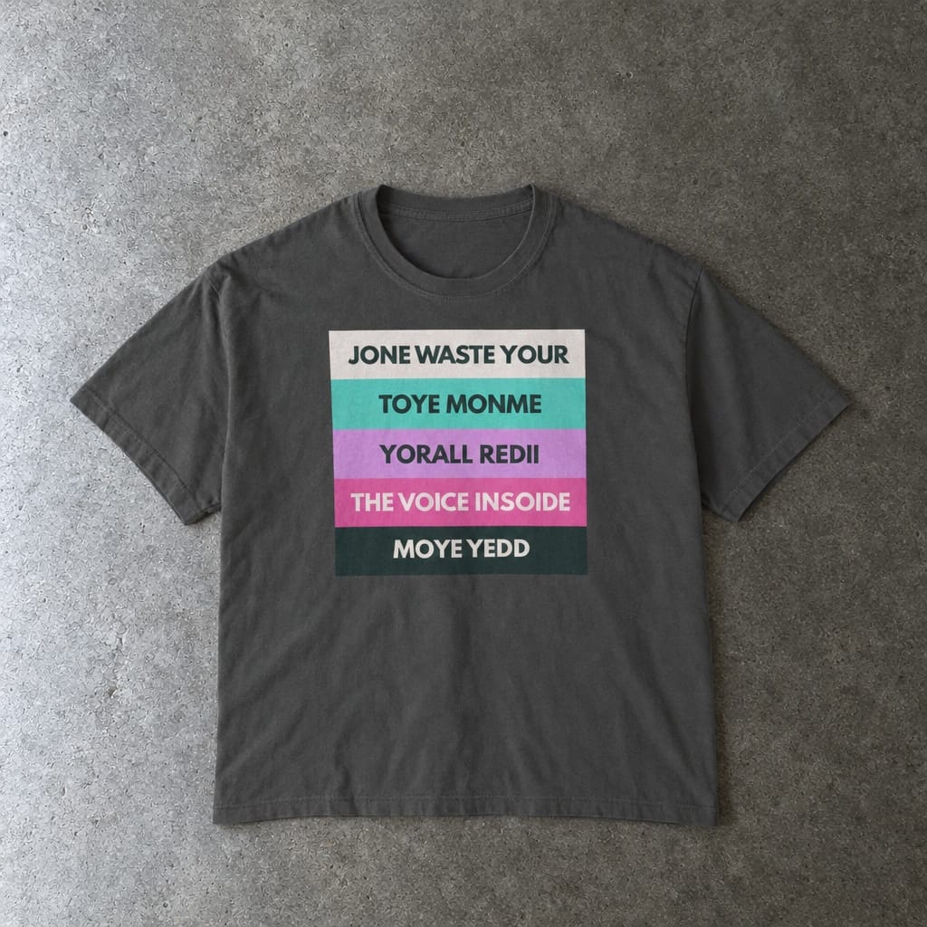 Jone Waste Your Toye Monme Crop on Comfort Colors in pepper, laid flat