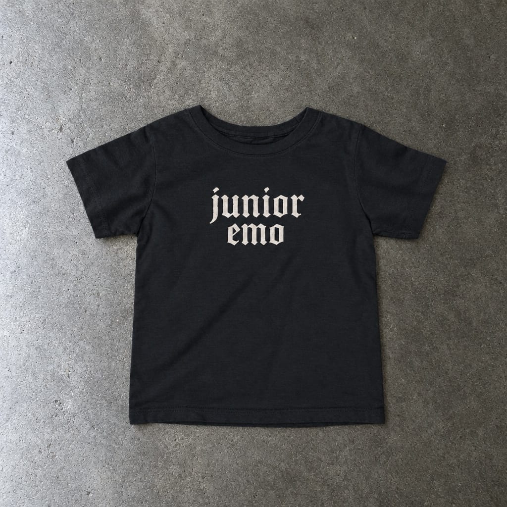 Junior Emo - Infant Tee Black / 6M