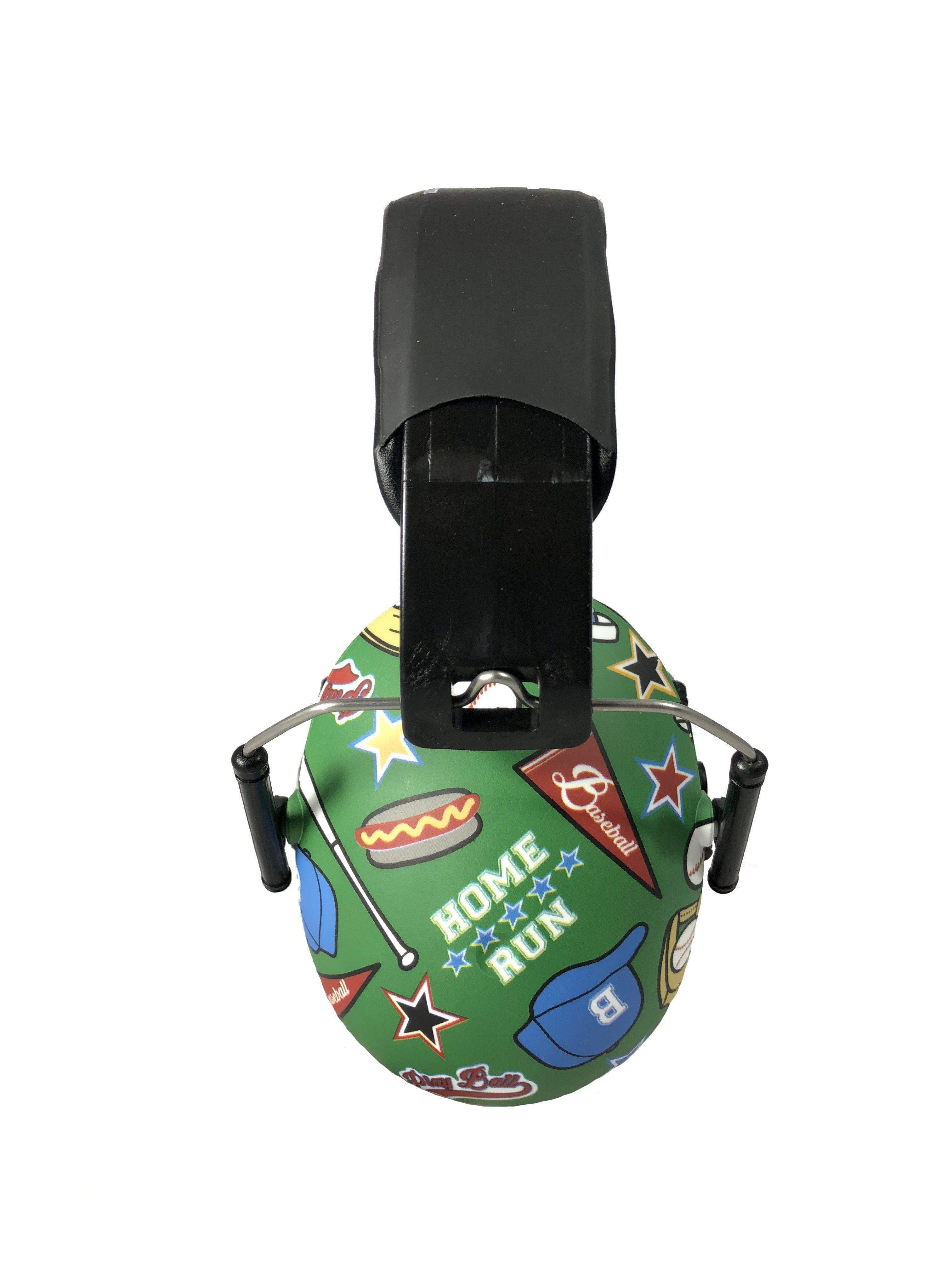 Kids Hearing Protection Earmuffs - (Prints) Baseball / Kids 2+