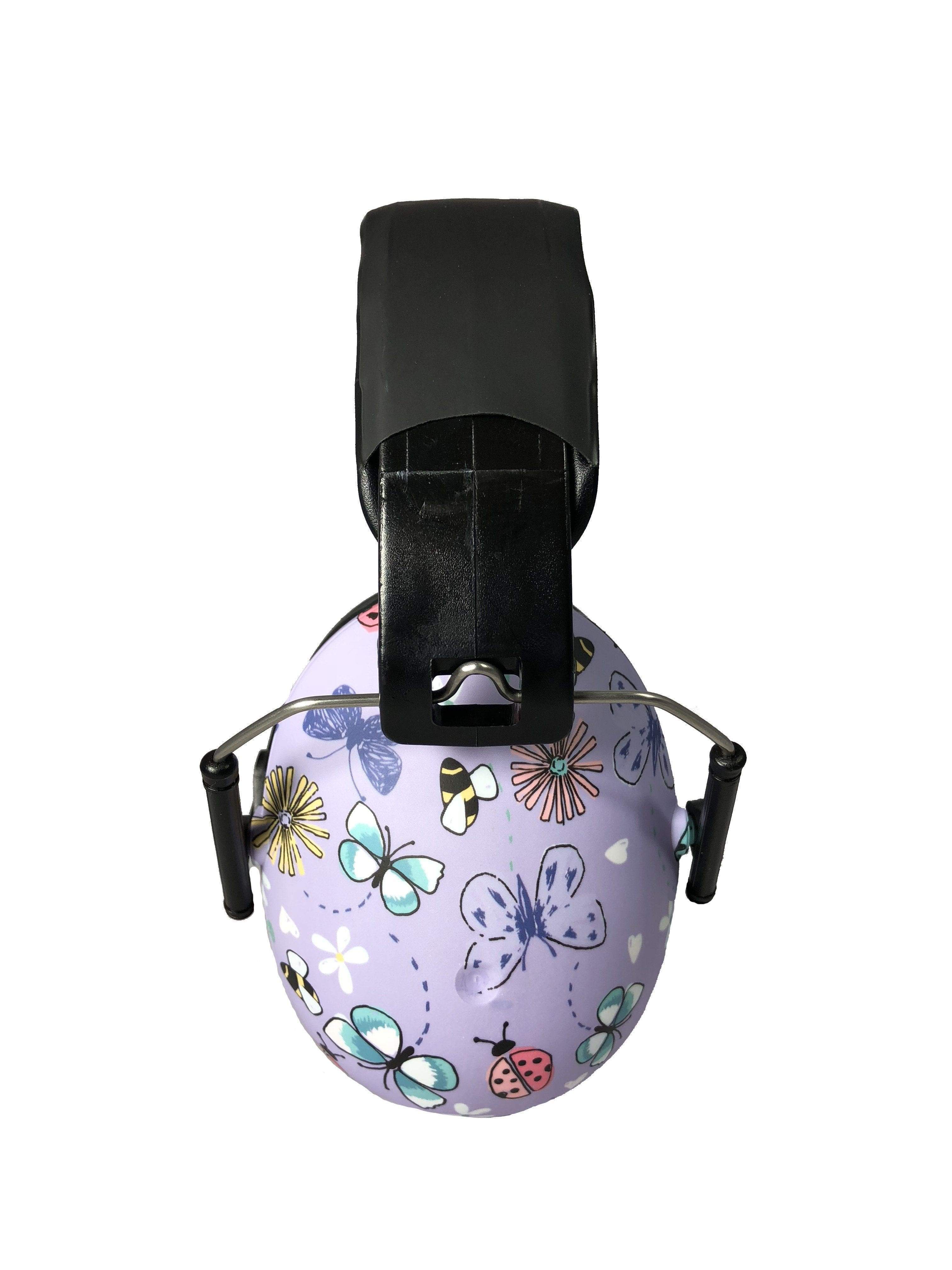 Kids Hearing Protection Earmuffs - (Prints) Butterfly / Kids 2+