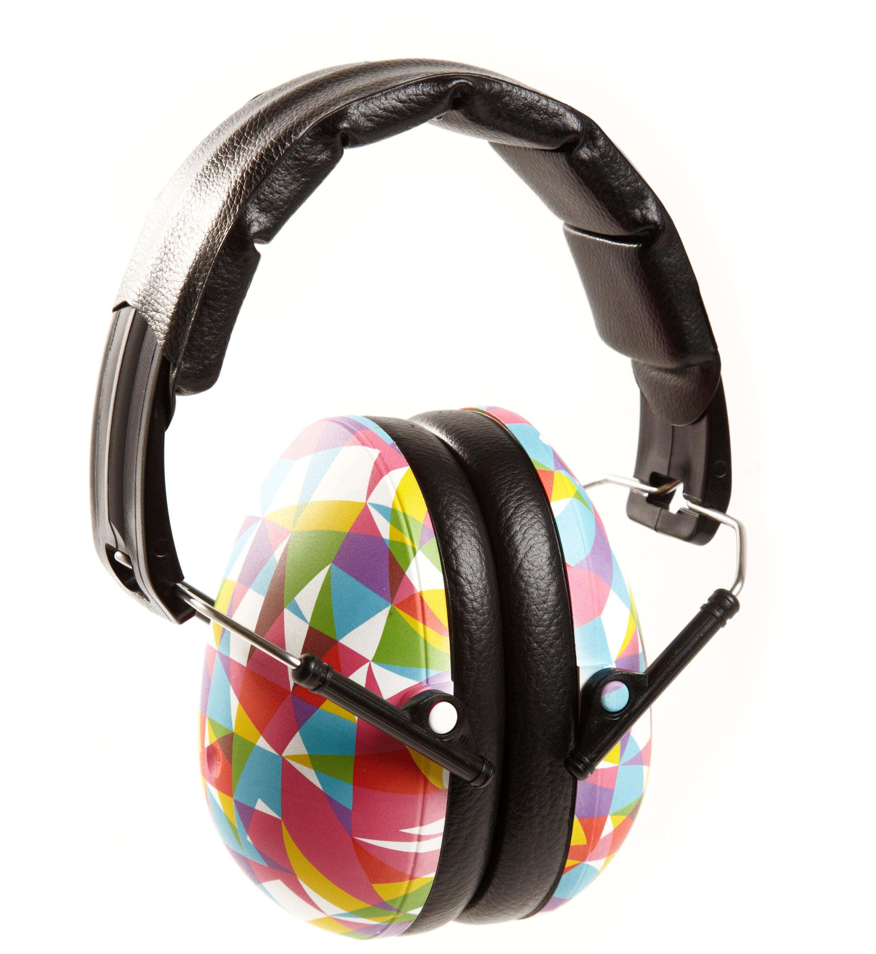 Kids Hearing Protection Earmuffs - (Prints) Prism / Kids 2+