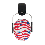 Kids Hearing Protection Earmuffs - (Prints) Stars & Stripes / Kids 2+