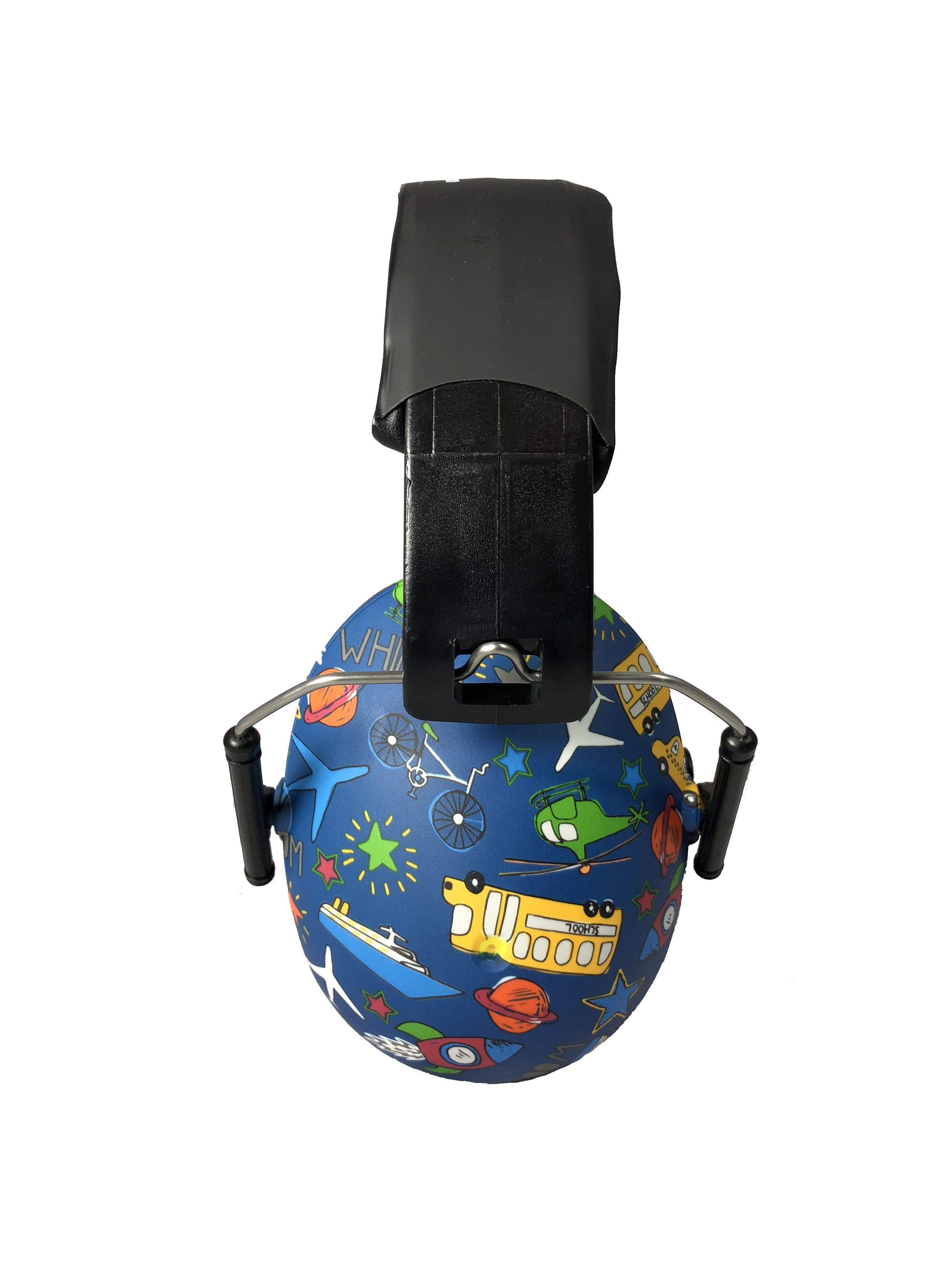 Kids Hearing Protection Earmuffs - (Prints) Transport / Kids 2+