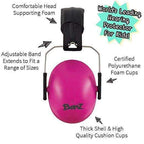 Kids Hearing Protection Earmuffs - (Solid Colors)