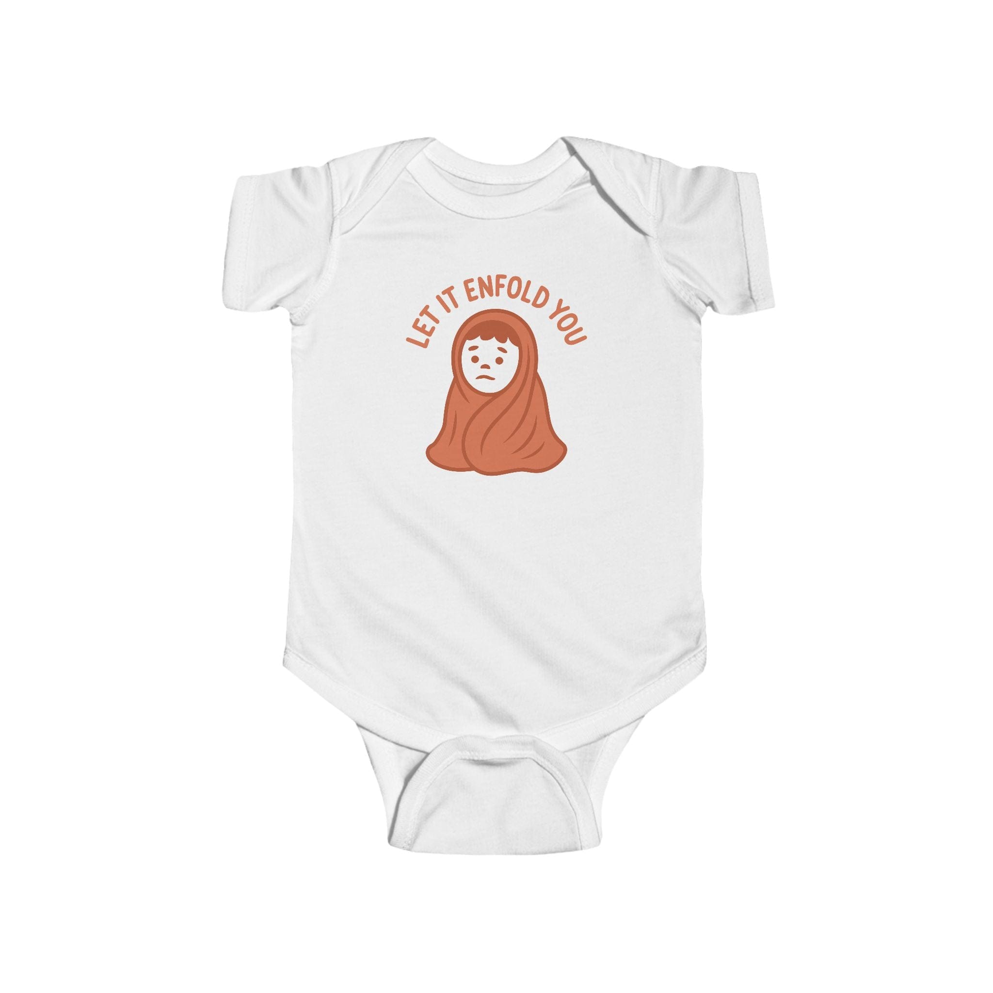 Let It Enfold You - Onesie White / NB (0-3M)