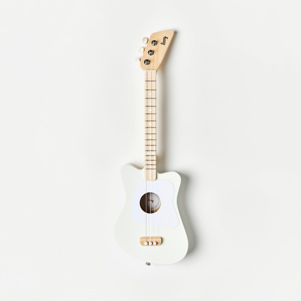 loog mini acoustic White