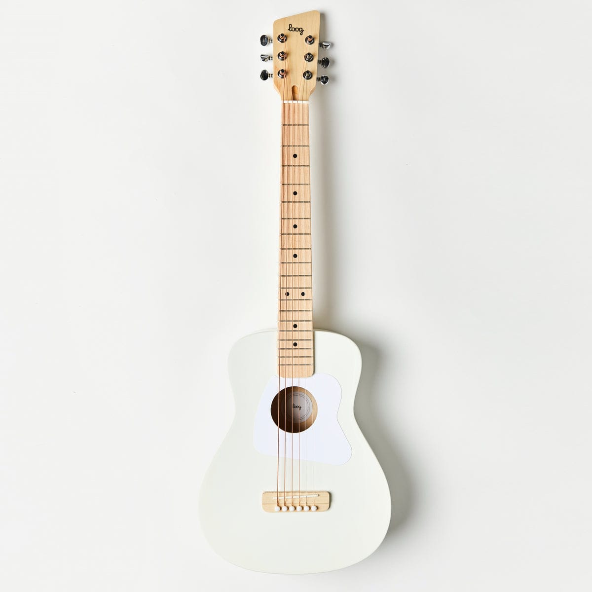 loog pro 6 acoustic White