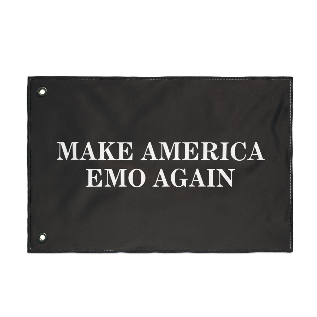 Make America Emo Again Flag 12'' × 18''