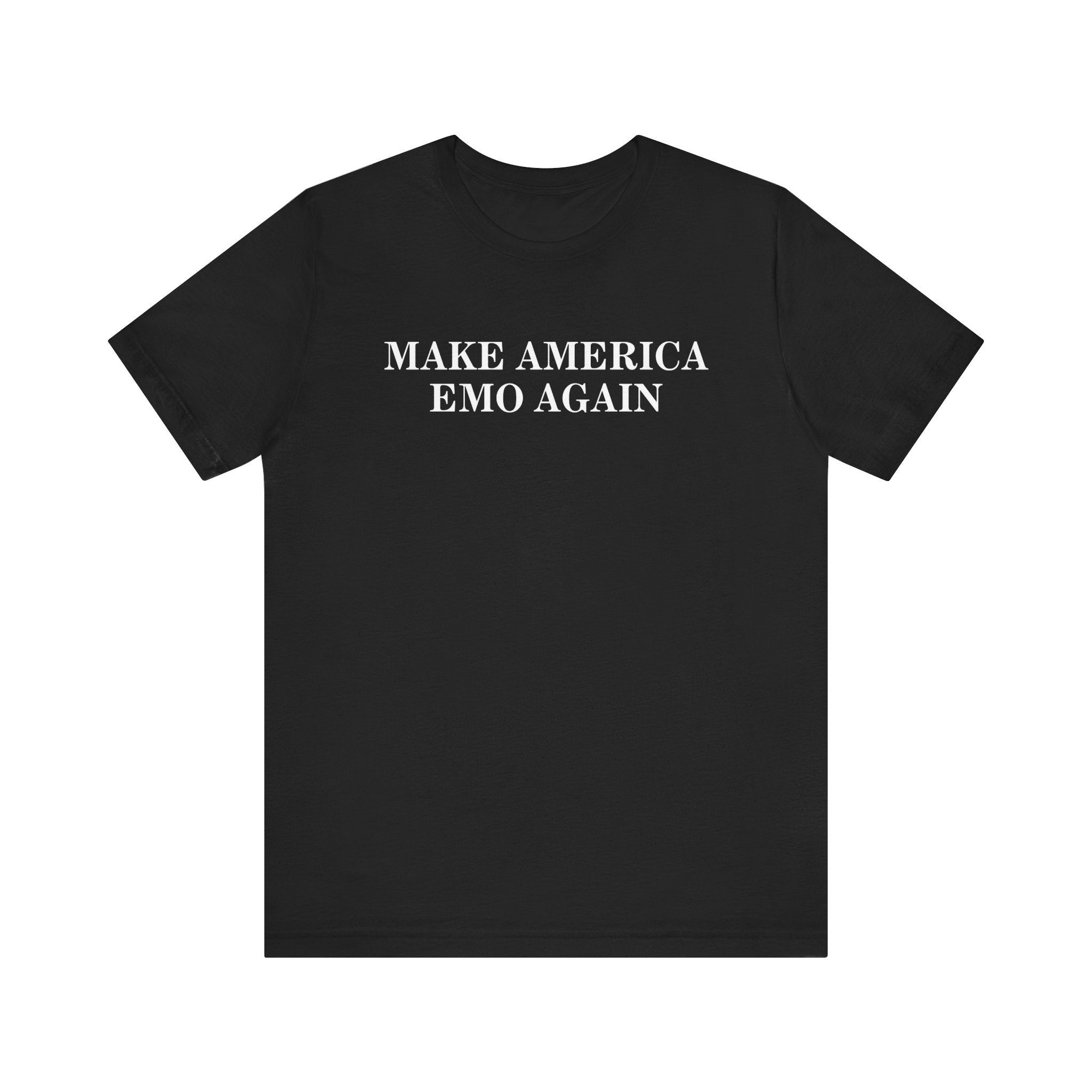 Make America Emo Again Tee Black / S