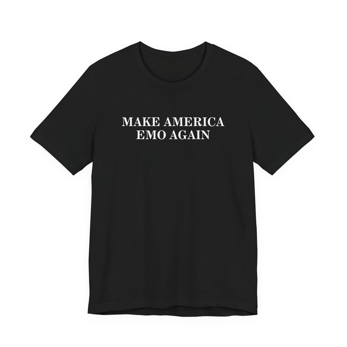 Make America Emo Again Tee CA Black / S