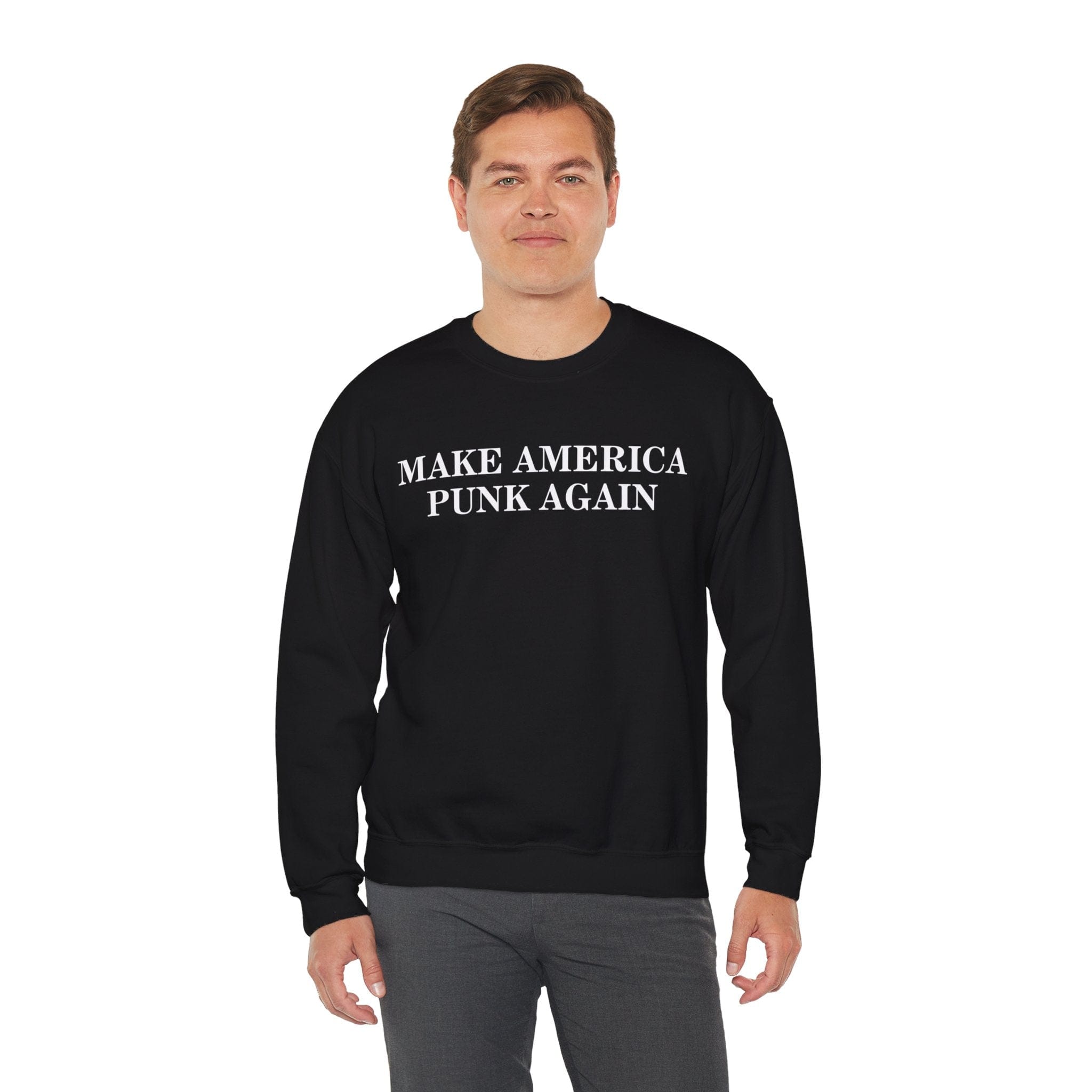 Make America Punk Again Sweatshirt S / Black