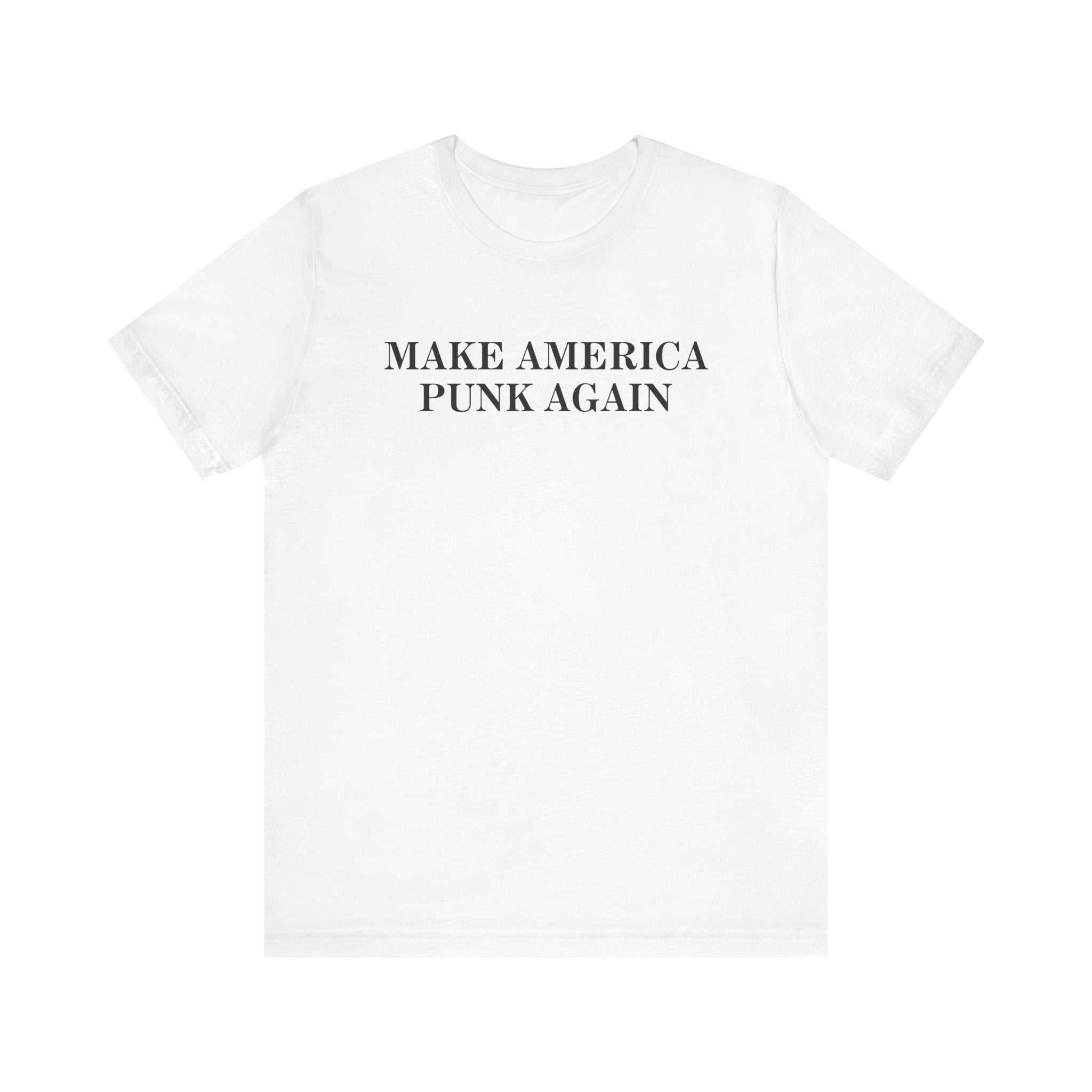Make America Punk Again Tee White / S