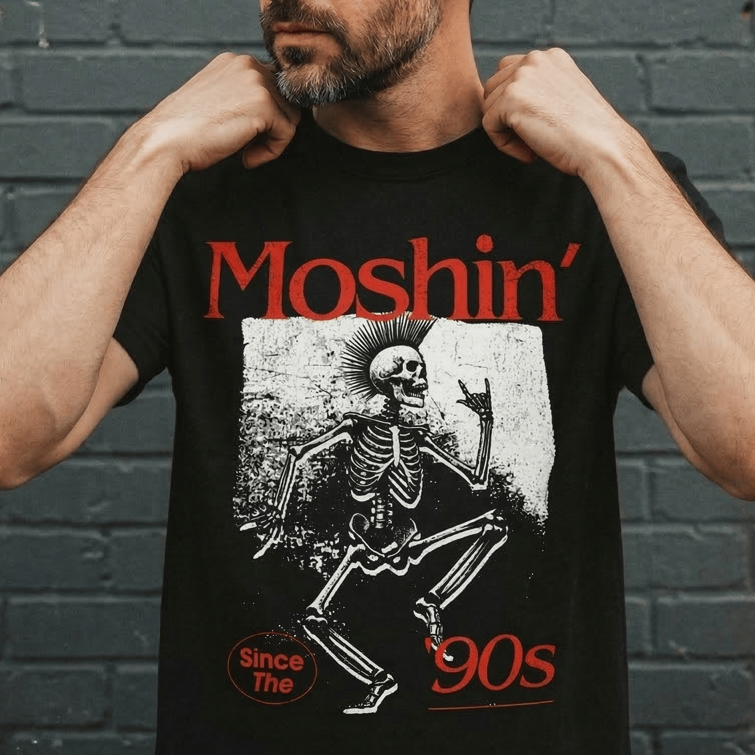 Moshin' Since the 90s Tee on Comfort Colors