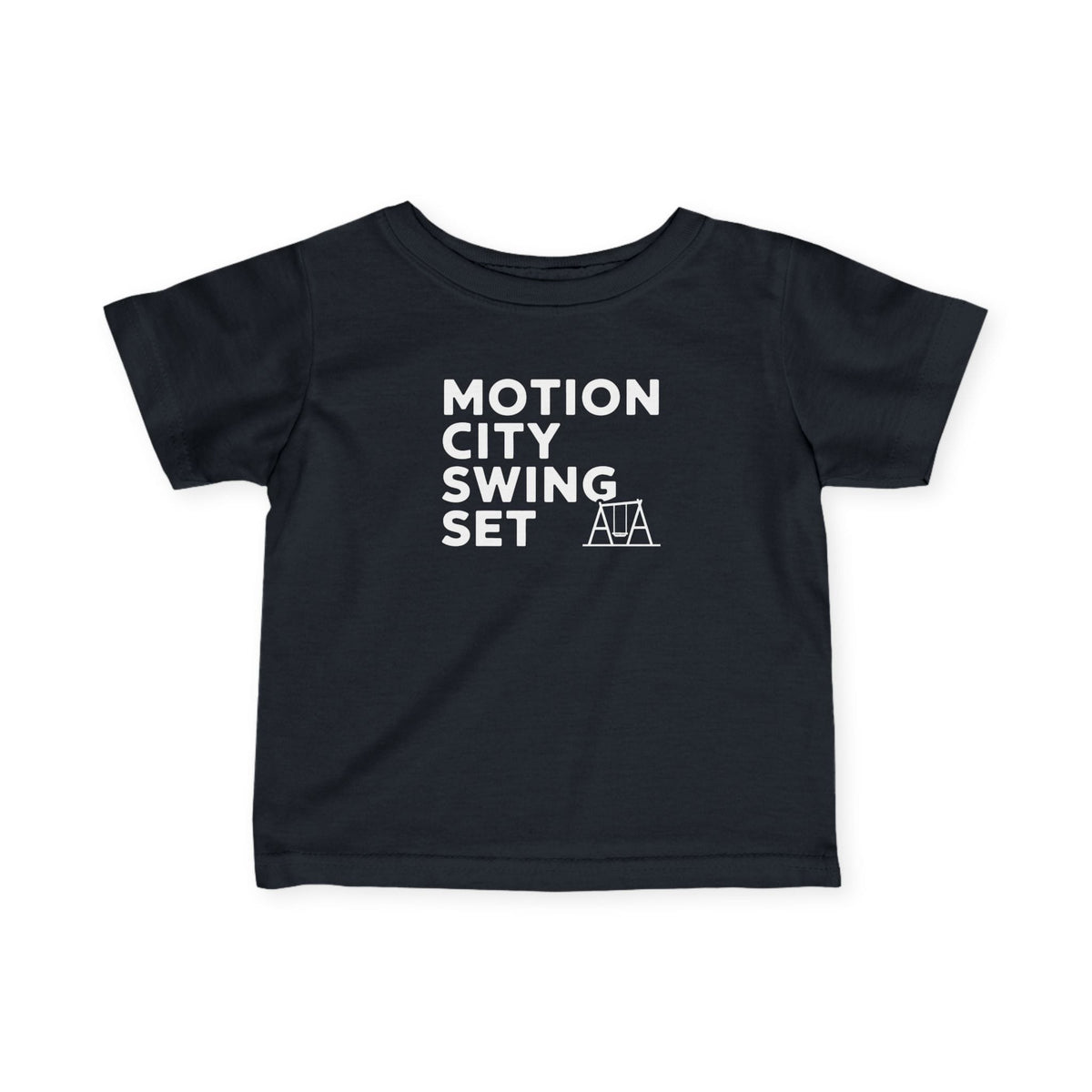 Motion City Swing Set - Infant Tee 6M / Black