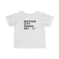 Motion City Swing Set - Infant Tee 6M / White