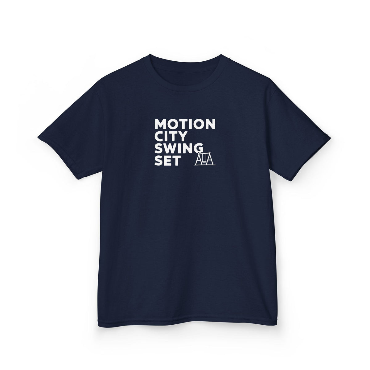 Motion City Swing Set - Youth Tee CA XS / Navy