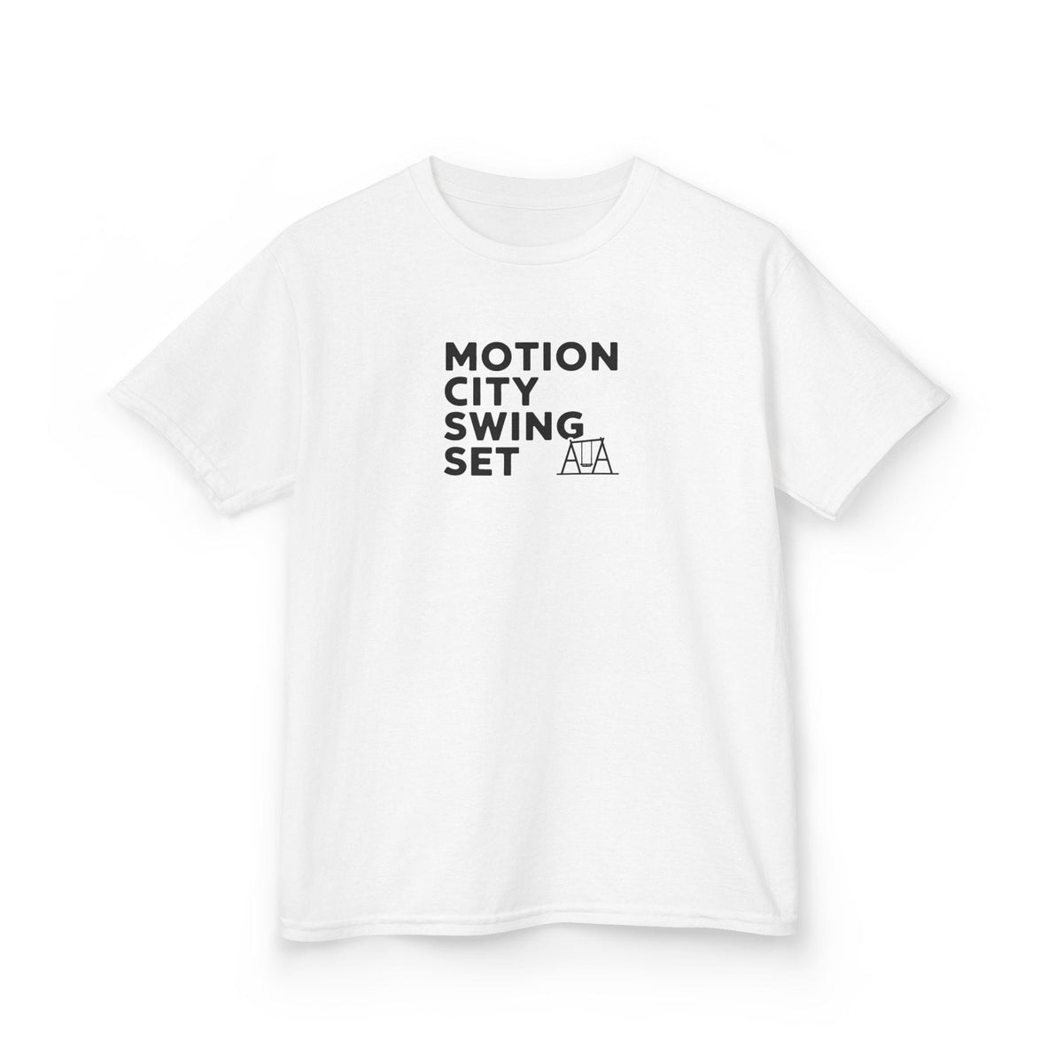 Motion City Swing Set - Youth Tee CA XS / White