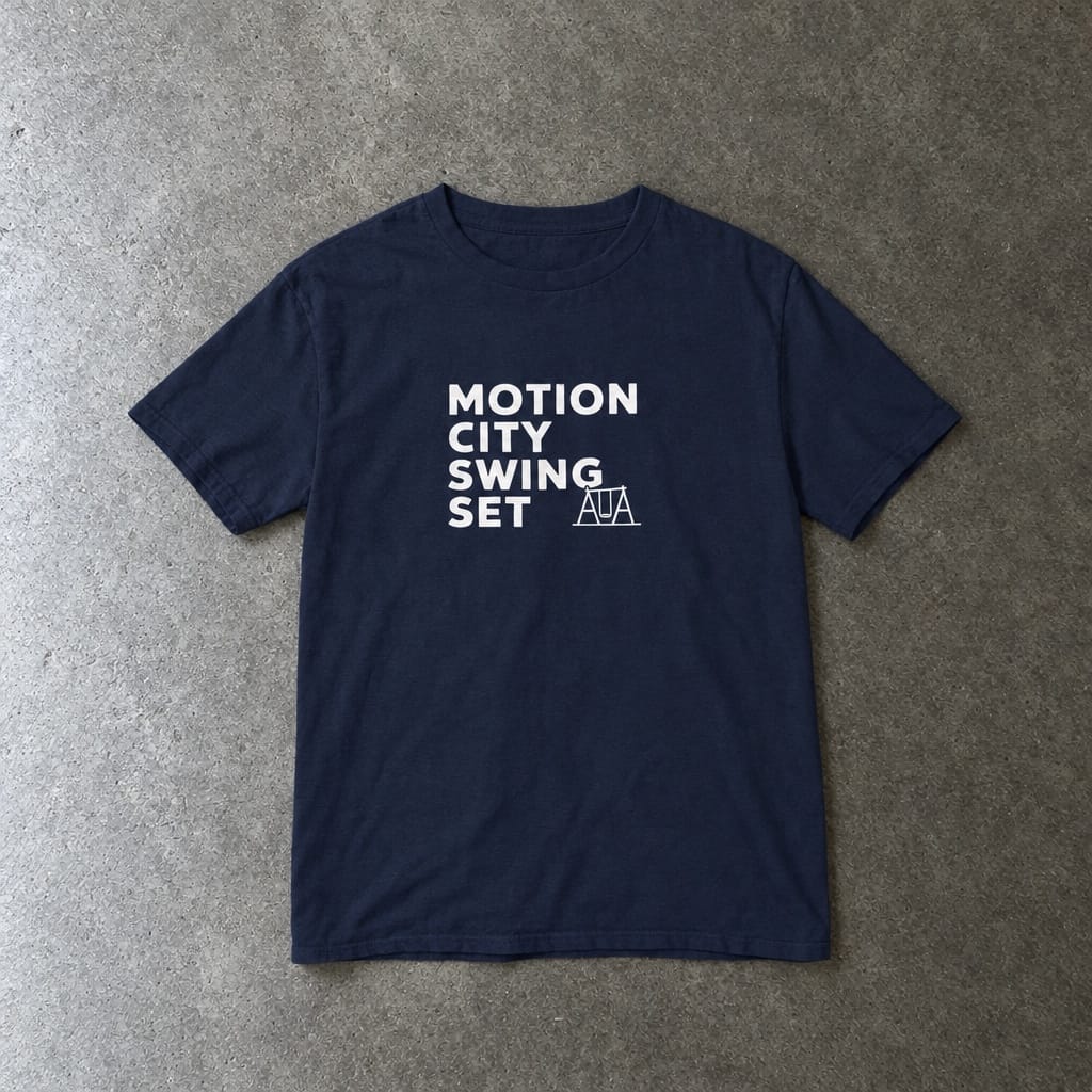 Motion City Swing Set - Youth Tee Navy / XS