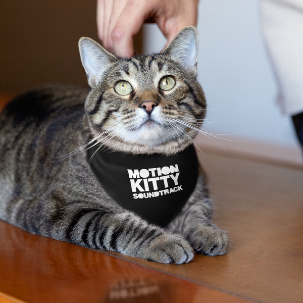 Motion Kitty Soundtrack Pet Bandana