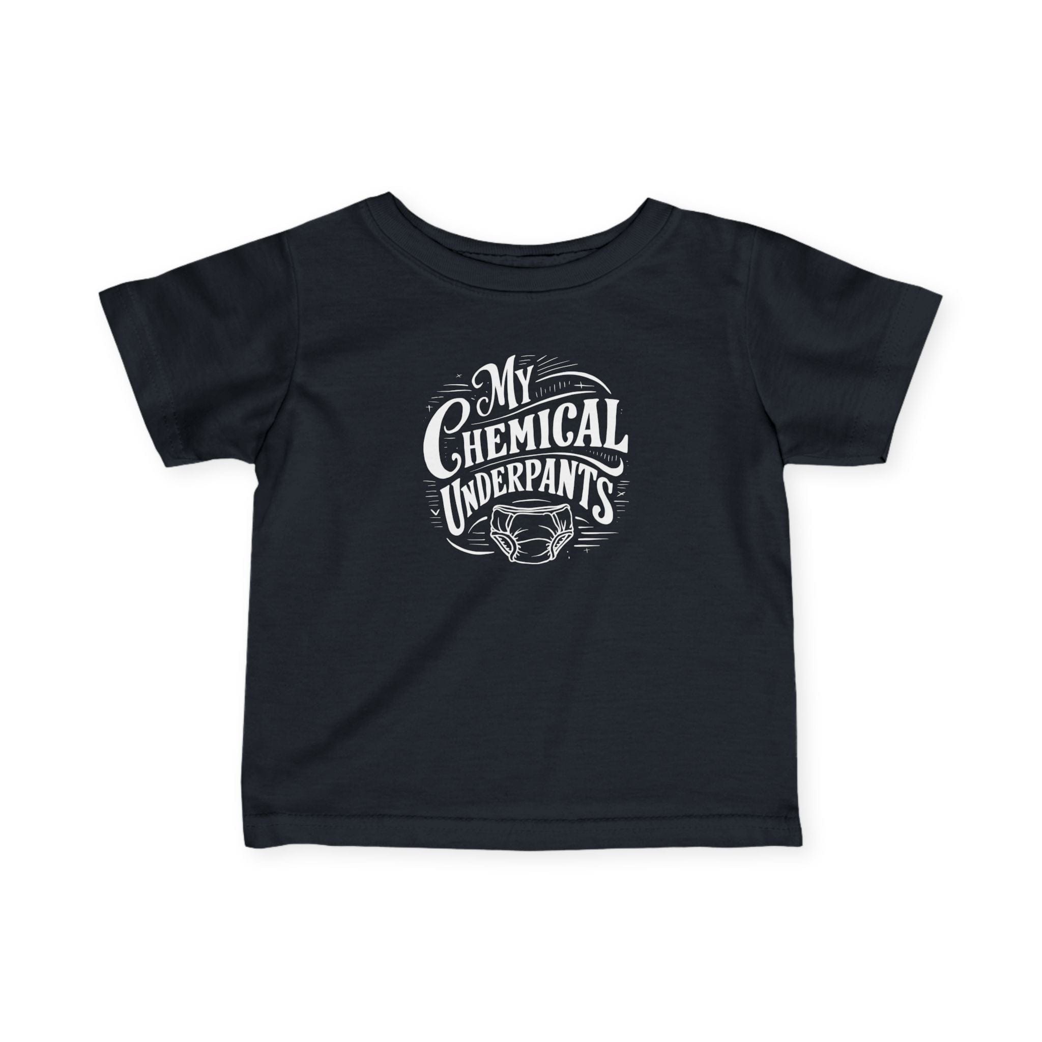 My Chemical Underpants - Infant Tee Black / 6M