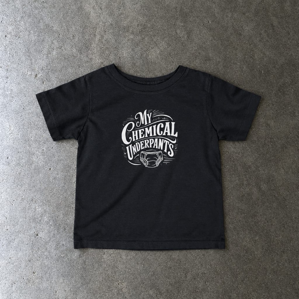 My Chemical Underpants - Infant Tee Black / 6M