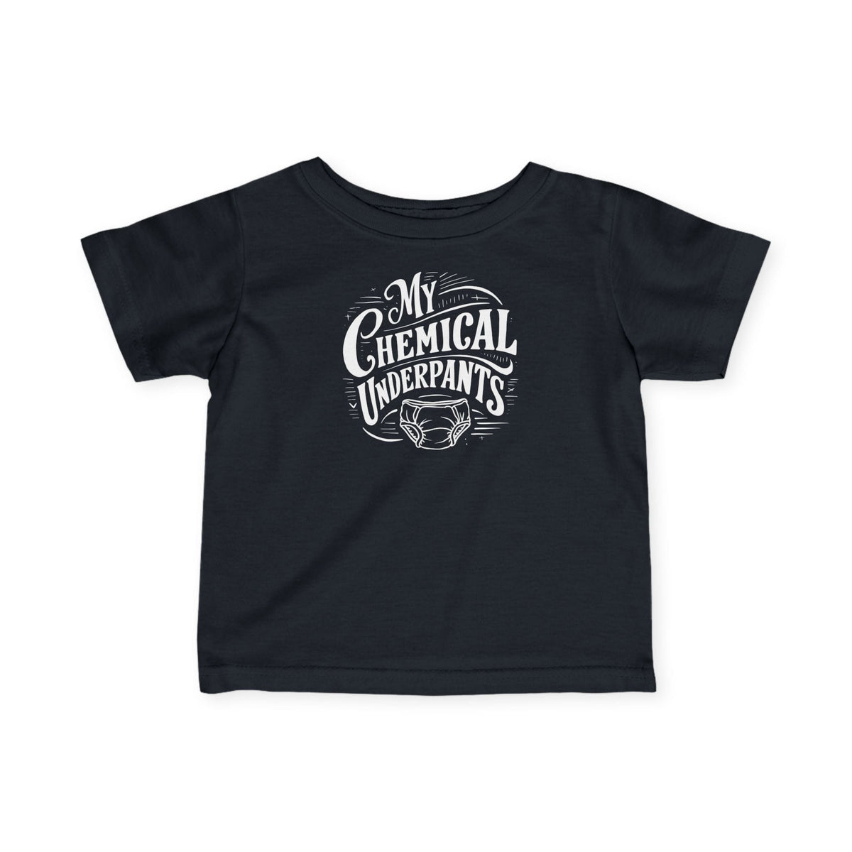 My Chemical Underpants - Infant Tee CA Black / 6M