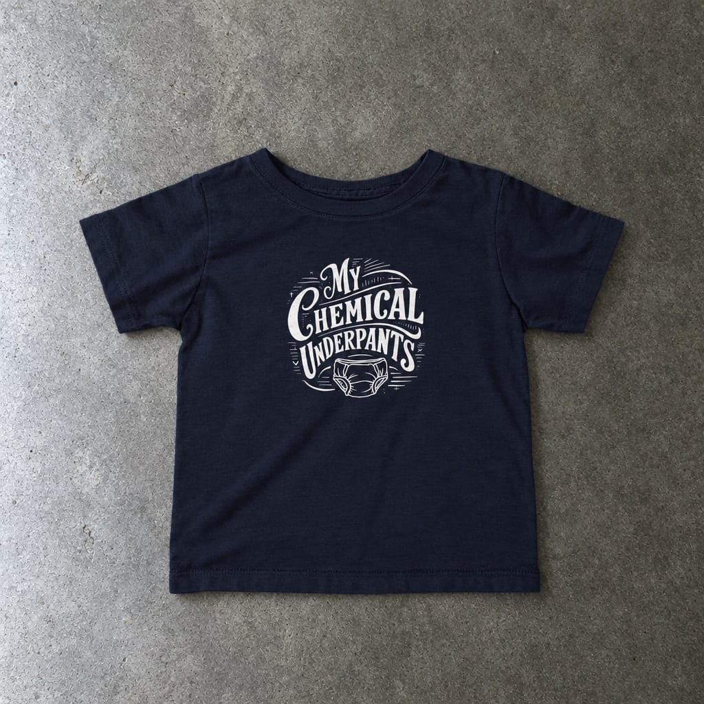 My Chemical Underpants - Infant Tee Navy / 6M