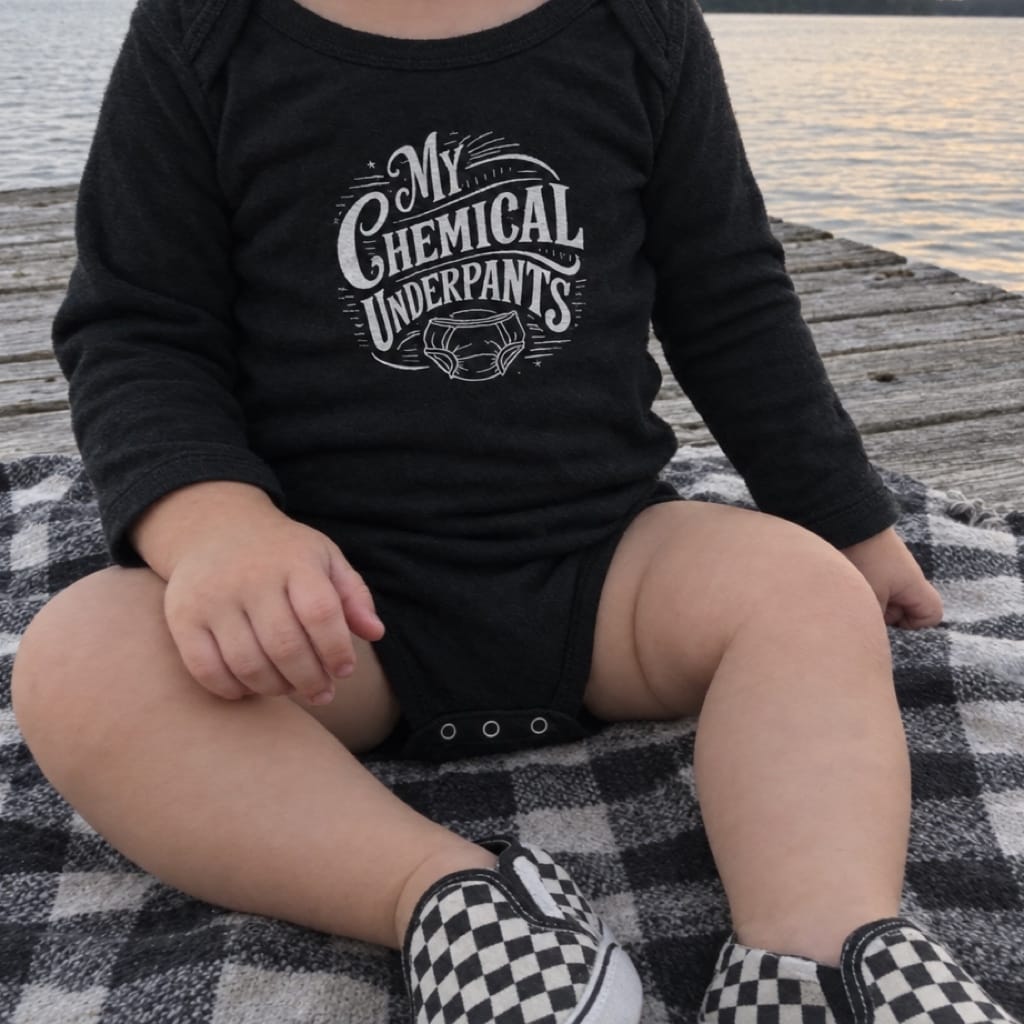 My Chemical Underpants - Long Sleeve Onesie