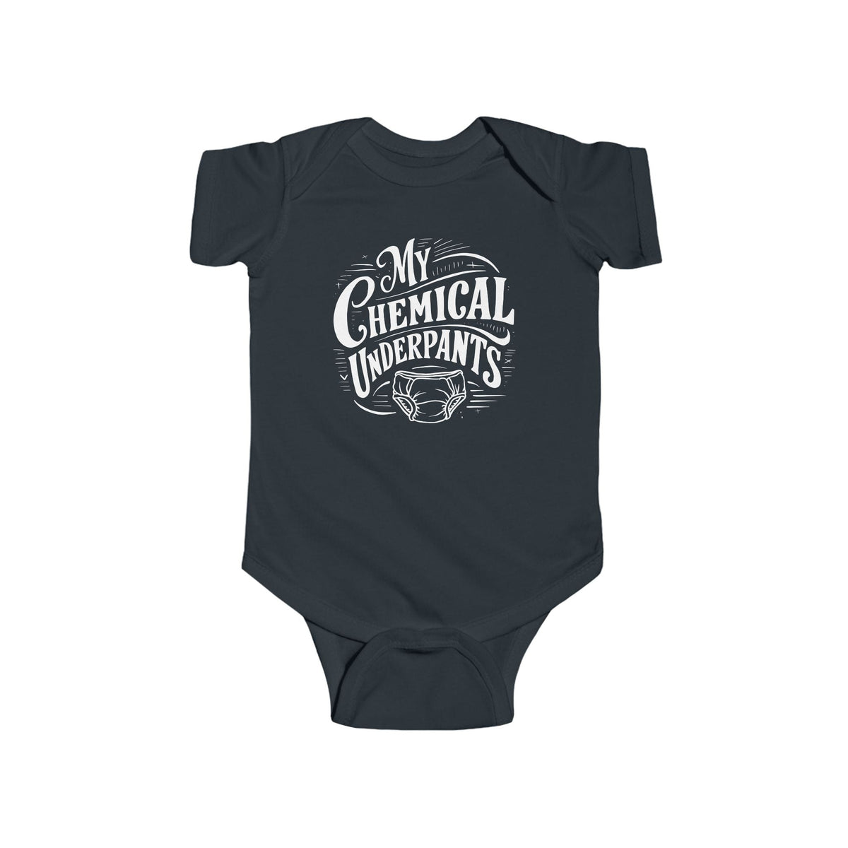 My Chemical Underpants - Onesie CA Black / NB (0-3M)