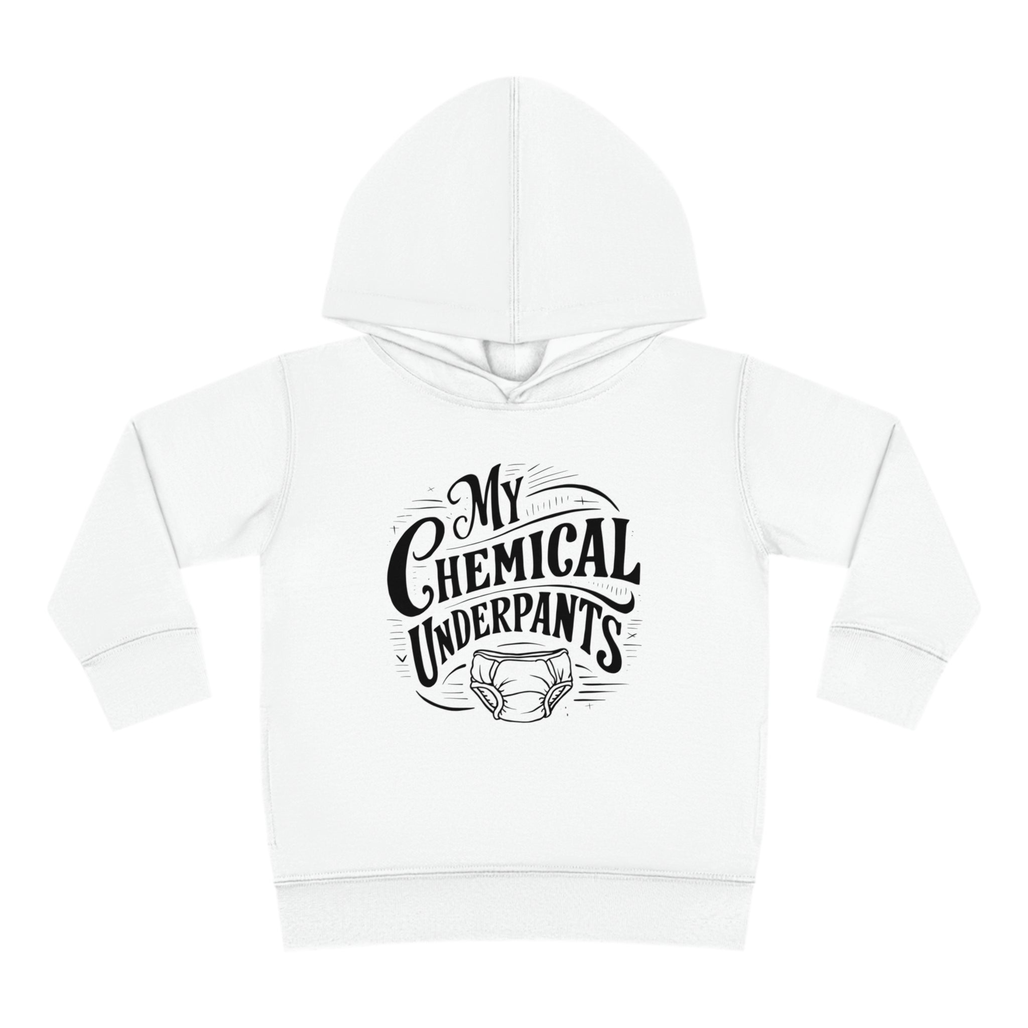 My Chemical Underpants Toddler Hoodie White / 2T