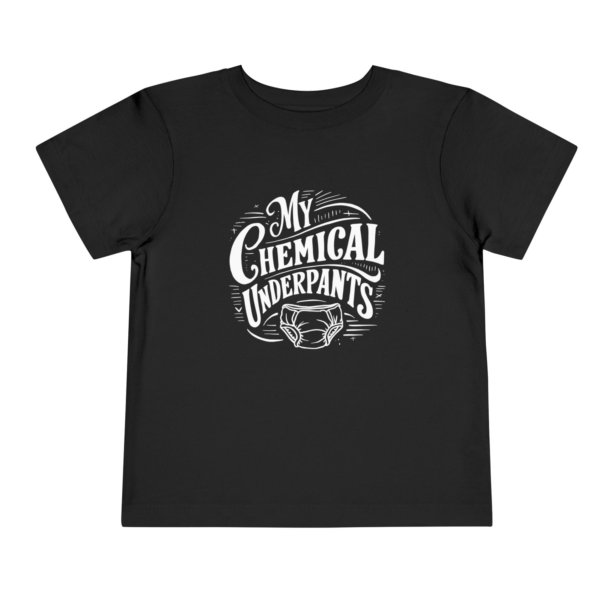My Chemical Underpants - Toddler Tee Black / 2T