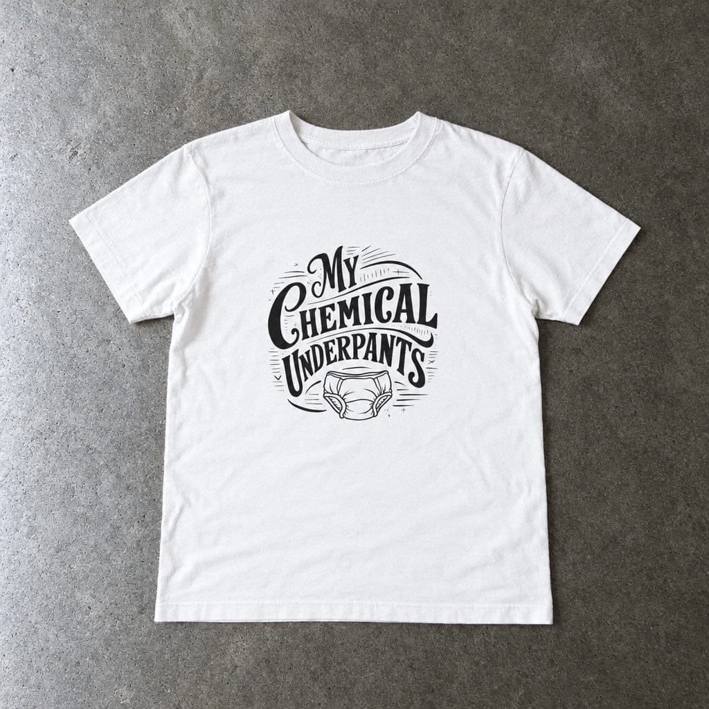 My Chemical Underpants - Toddler Tee CA White / 2T