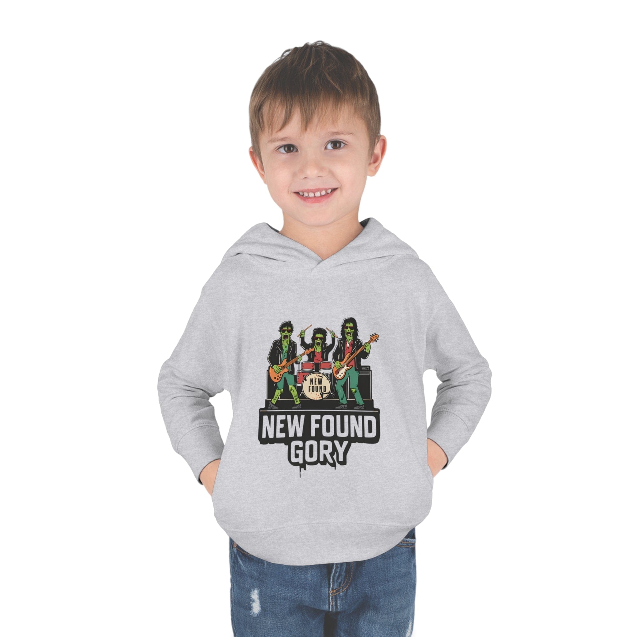 New Found Gory Toddler Hoodie Heather / 2T