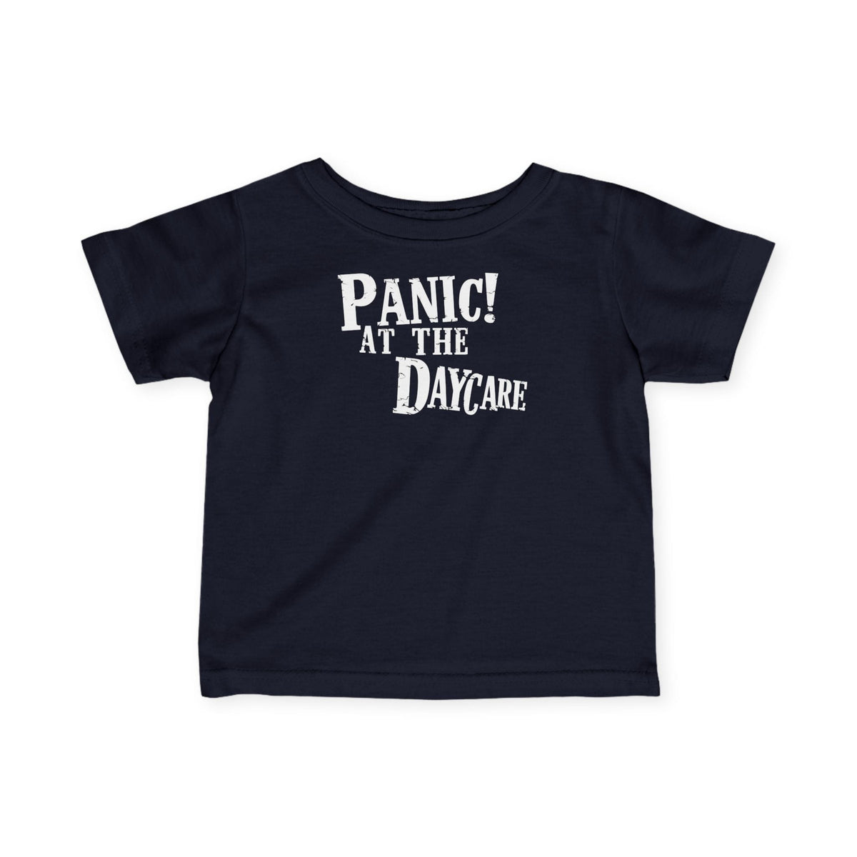 Panic! At The Daycare - Infant Tee CA Navy / 6M