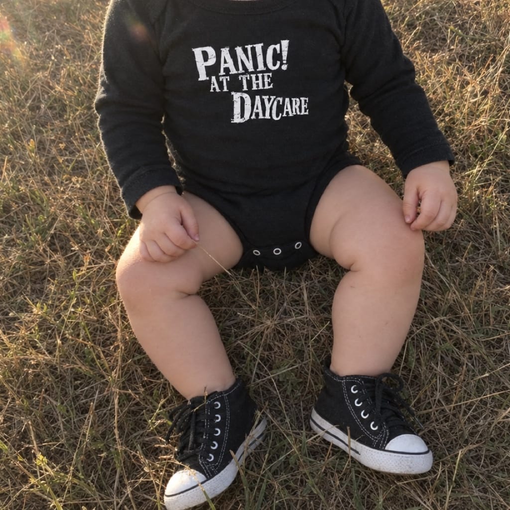 Panic! At The Daycare - Long Sleeve Onesie
