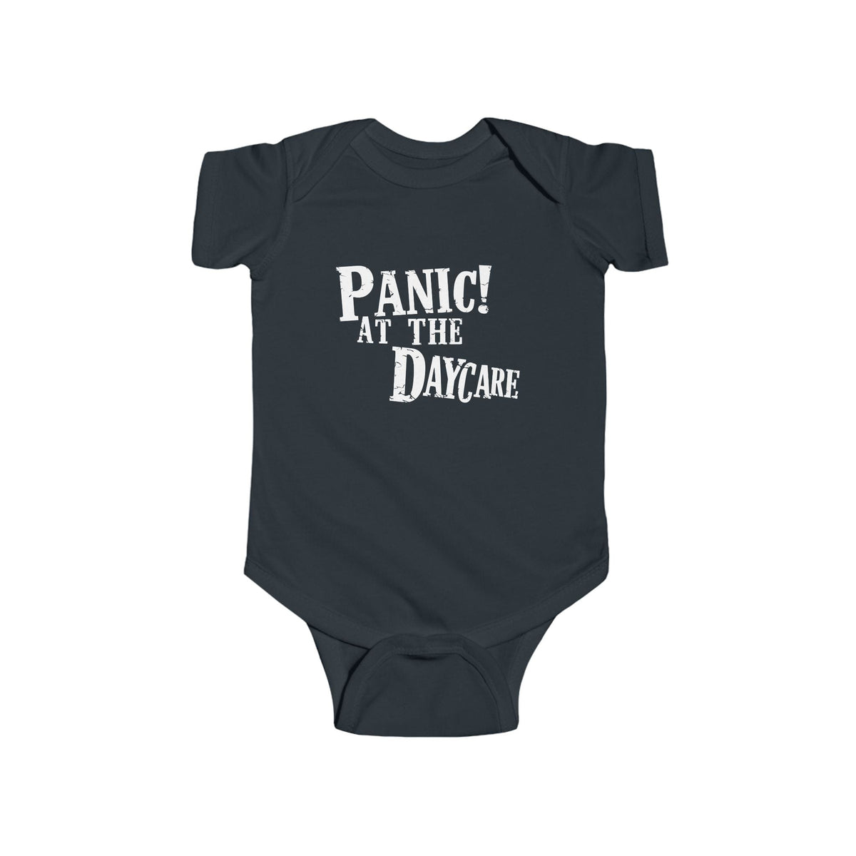 Panic! At The Daycare - Onesie CA Black / NB (0-3M)