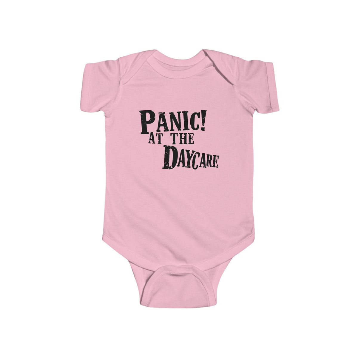 Panic! At The Daycare - Onesie CA Pink / NB (0-3M)