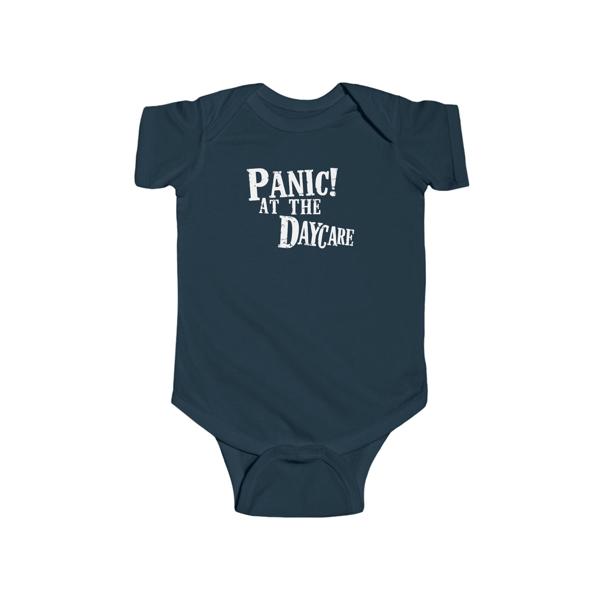 Panic! At The Daycare - Onesie Navy / NB (0-3M)