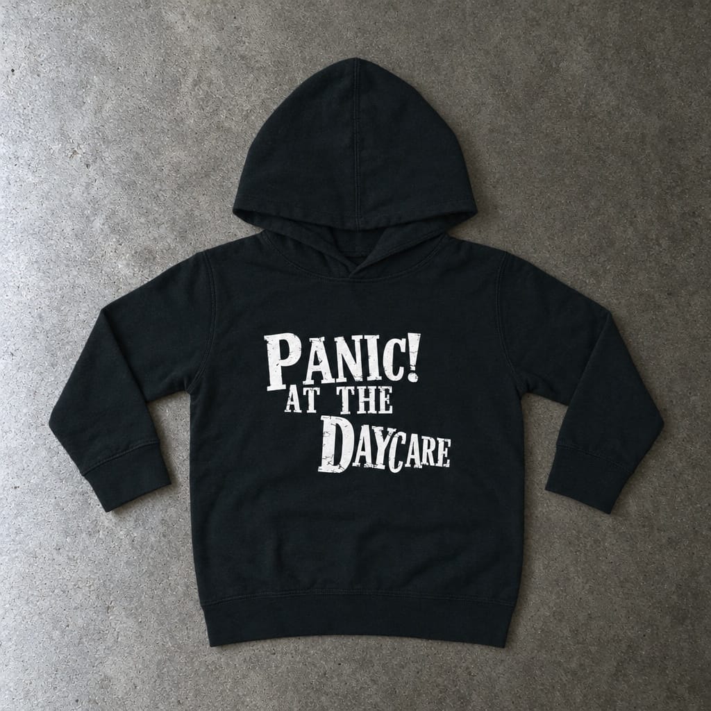 Panic! At The Daycare Toddler Hoodie Black / 2T