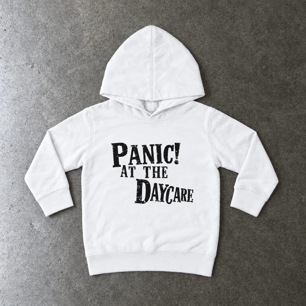 Panic! At The Daycare Toddler Hoodie White / 2T