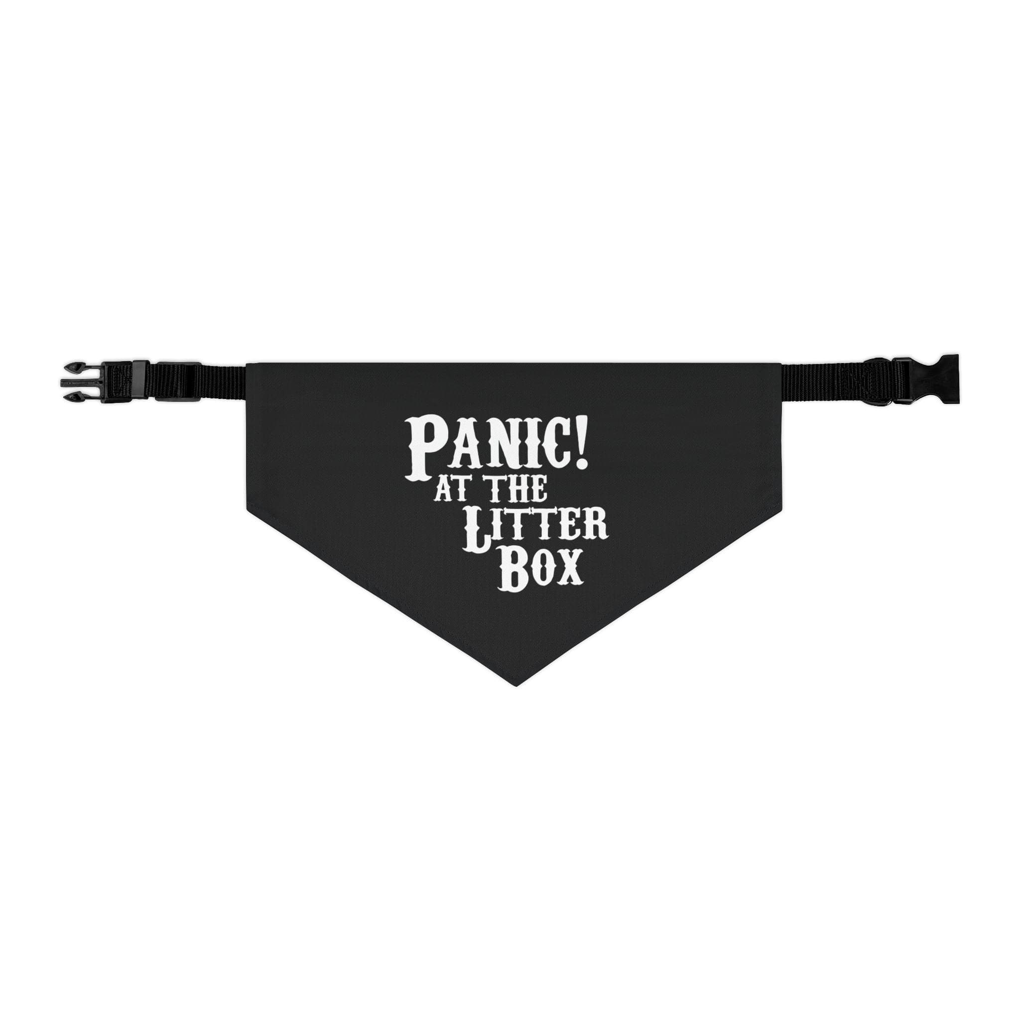 Panic! At The Litter Box Pet Bandana L