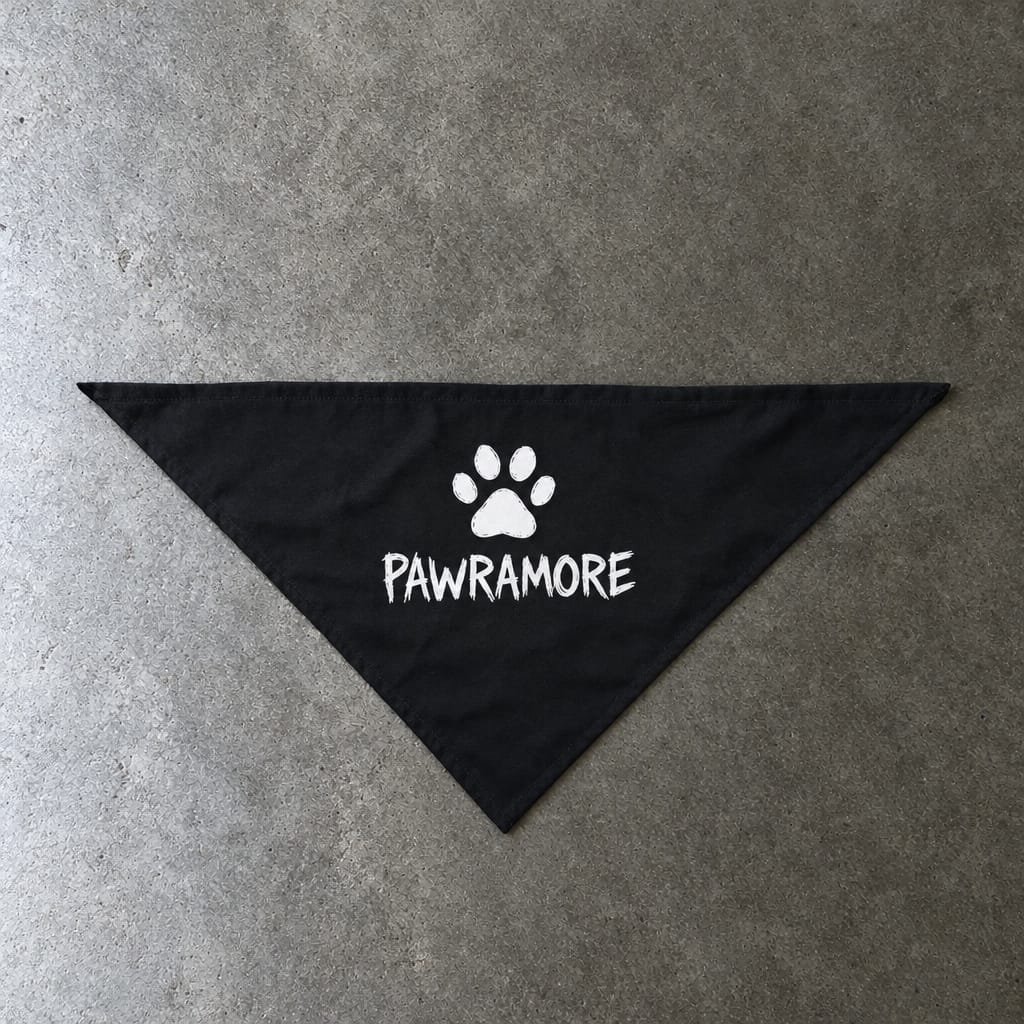 Pawramore Pet Bandana 20" × 10"