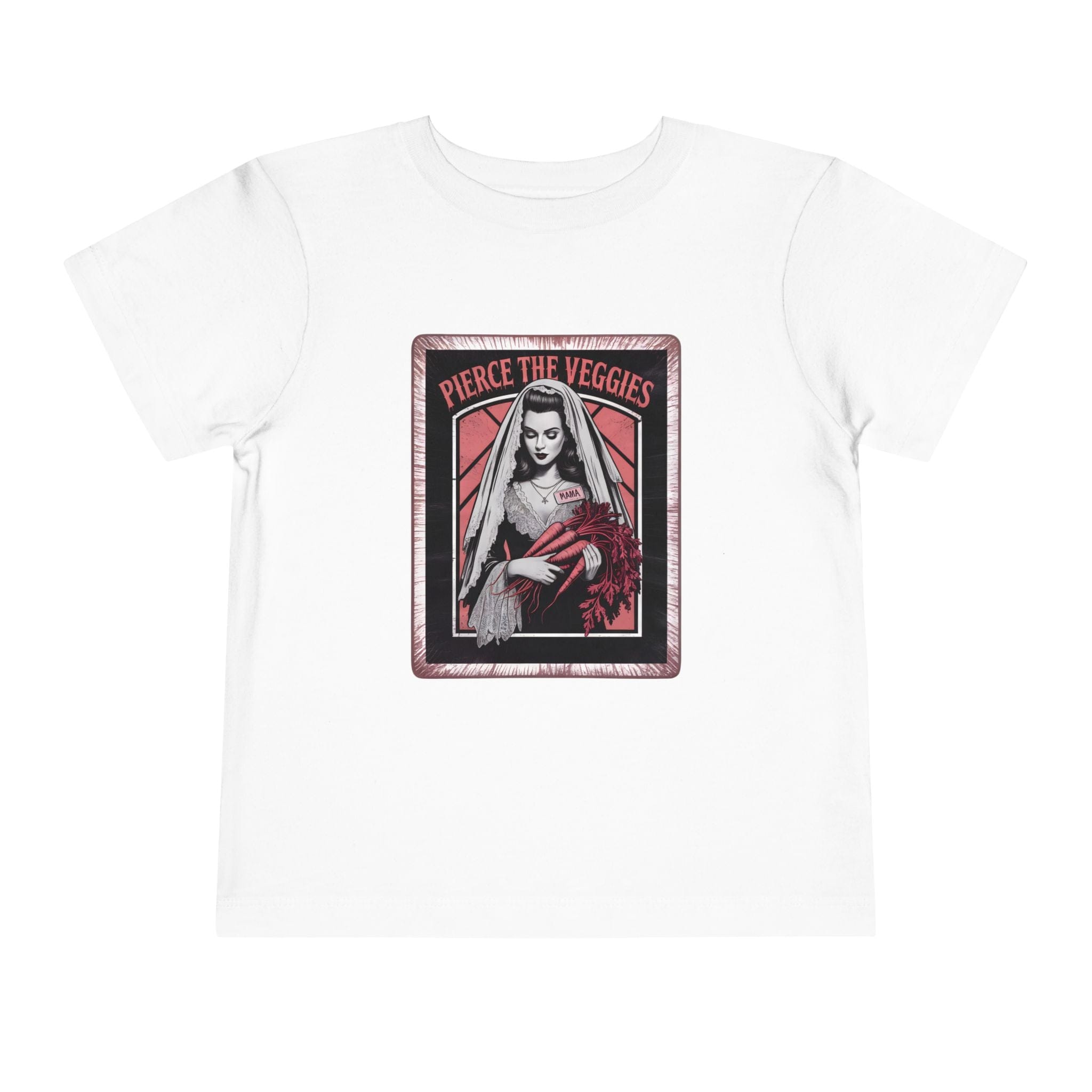Pierce the Veggies - Toddler Tee White / 2T