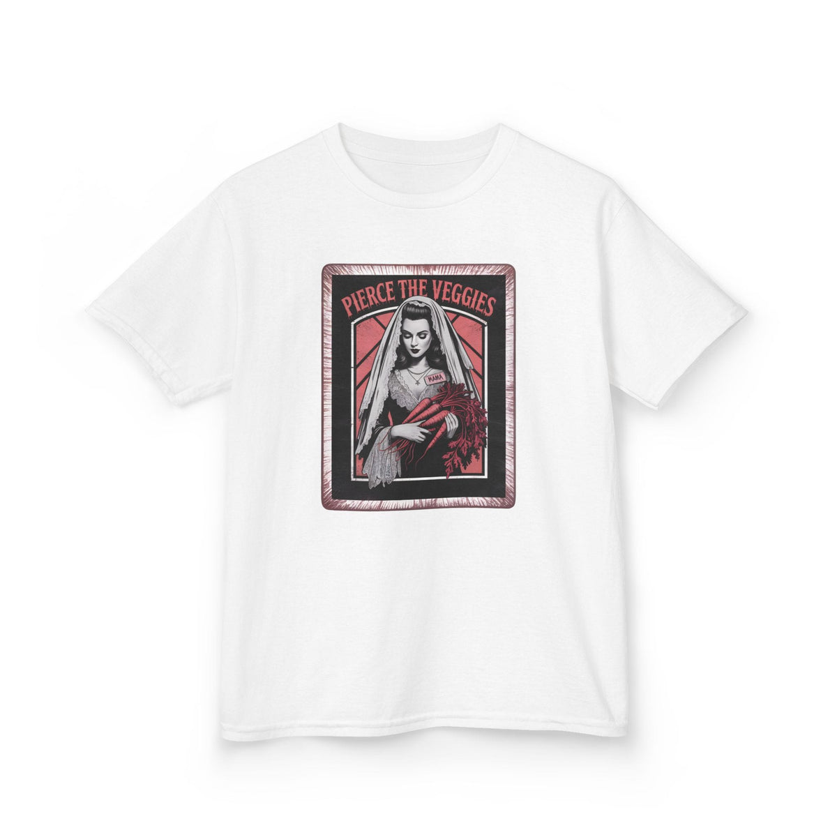 Pierce the Veggies - Youth Tee CA XS / White