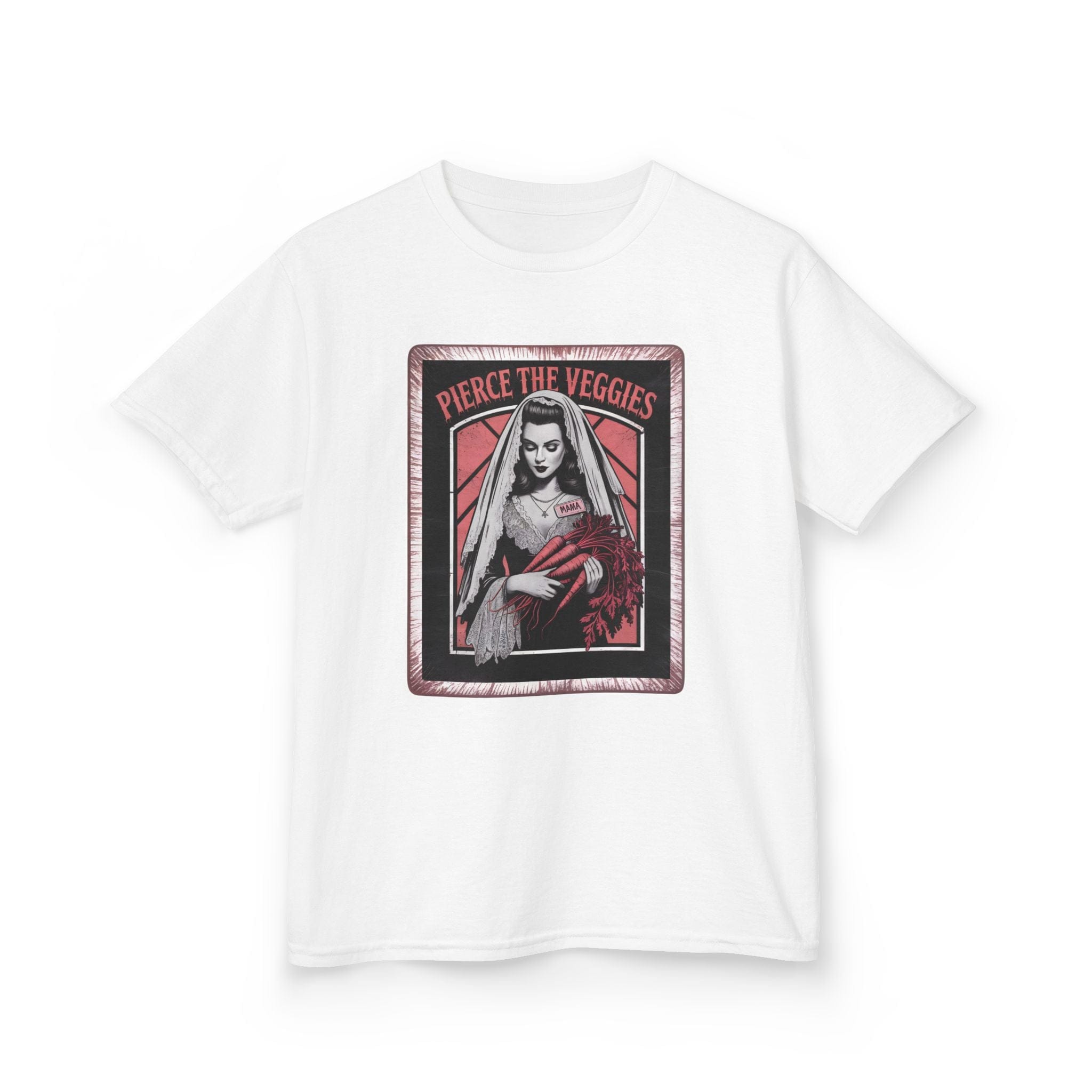 Pierce the Veggies - Youth Tee White / XS