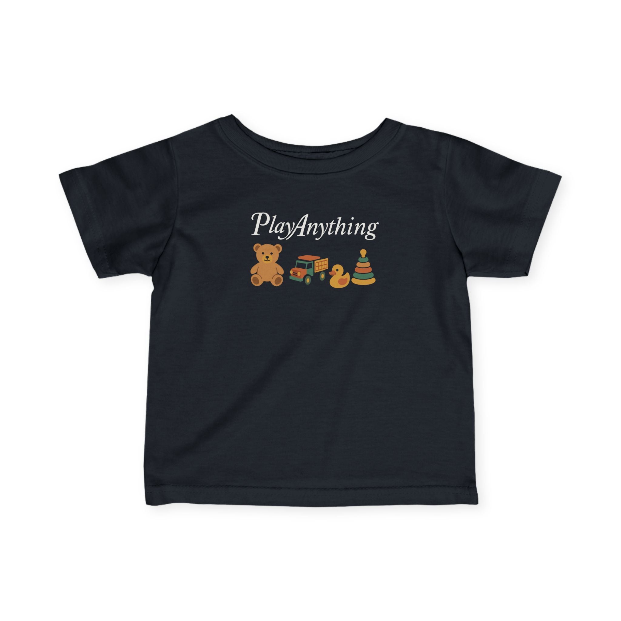 Play Anything - Infant Tee Black / 6M