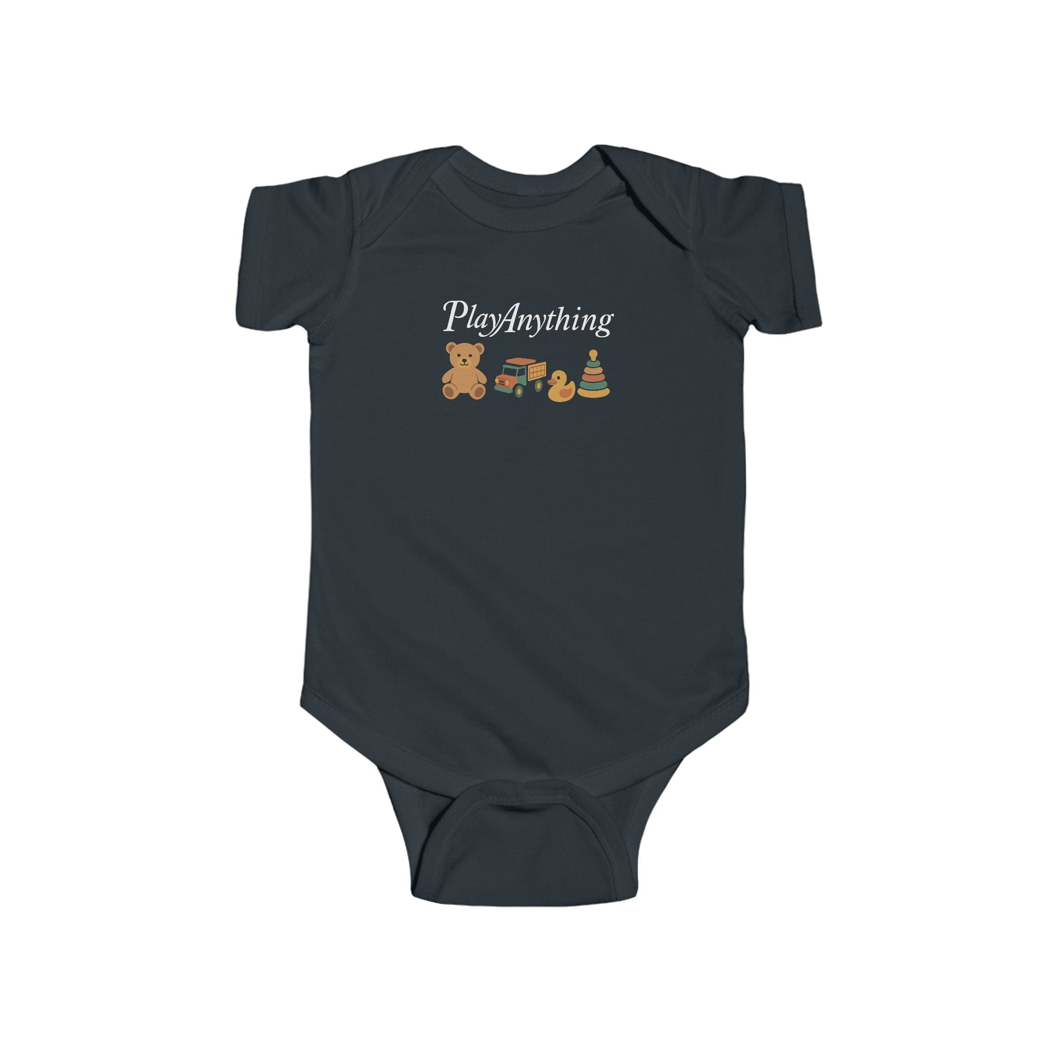 Play Anything - Onesie Black / NB (0-3M)